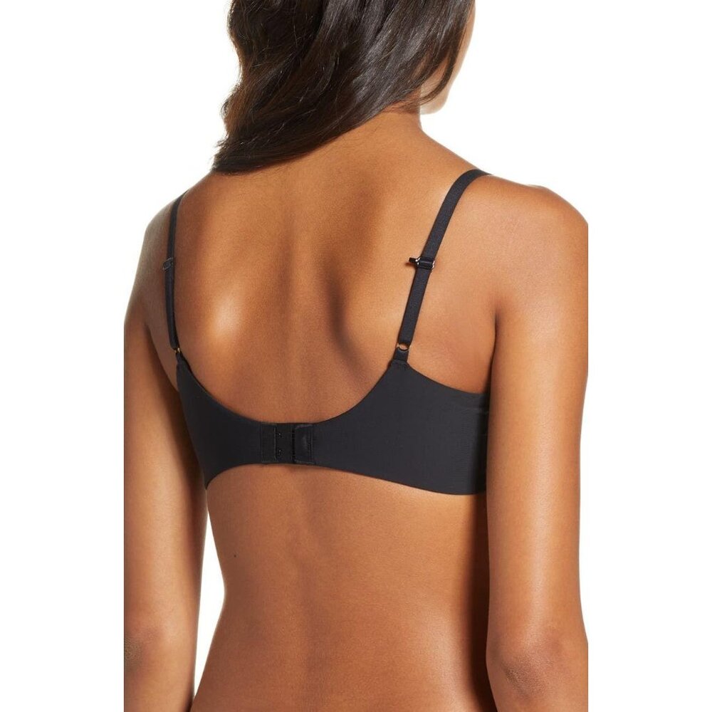 🆕 NATORI Minimal Contour Underwire  Convertible T-Shirt Bra 34DD Black #711229 - Picture 4 of 12